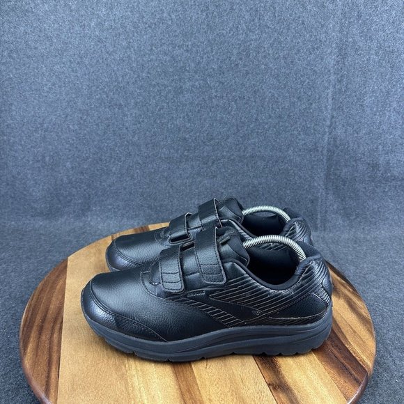Brooks Women Addiction Walker V-Strap 2 Sneaker 11 Black Slip Resistant Work - Picture 7 of 12